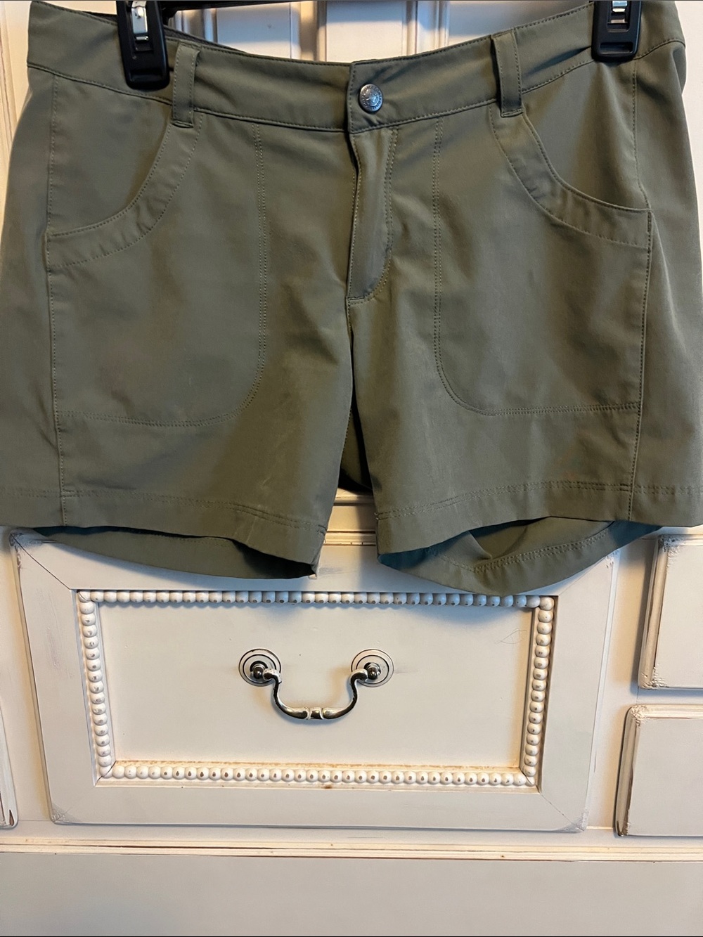 Women’s Patagonia Olive Green Performance Shorts